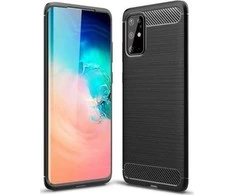 Dėklas CASE CARBON LUX Juodas SAMSUNG GALAXY NOTE 20 PLUS