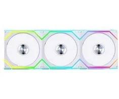 Lian Li UNI FAN SL-INF Wireless korpuso ventiliatorius, ARGB, PWM – 3er-Pack, su valdikliu Reverse-Blade, 120mm, baltos spalvos