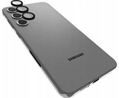 Case-Mate Aluminum Ring Lens Protector - Apsauginis stiklas skirtas the camera lens of the Samsung Galaxy S24+ (Juodas)