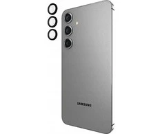 Case-Mate Aluminum Ring Lens Protector - Apsauginis stiklas skirtas the camera lens of the Samsung Galaxy S24+ (Juodas)