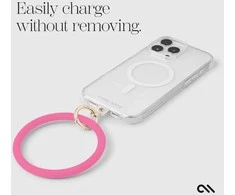 Dėklas Case-Mate Phone Bangle - Wrist virvelė telefonui Fuchsia
