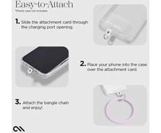 Dėklas Case-Mate Phone Bangle - Wrist virvelė telefonui Stardust