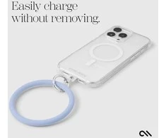 Dėklas Case-Mate Phone Bangle - Wrist virvelė telefonui Pale Mėlyna