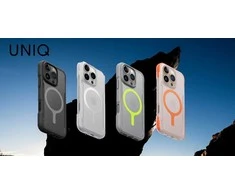 Uniq Combat Active Magclick įkrovimo dėklas, skirtas iPhone 16 Pro – pilkas