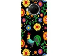 CaseGadget CASE OVERPRINT ROOSTER Juodas XIAOMI REDMI NOTE 9 PRO 5G