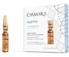 Ampulės veido odai Casmara Hyal Pro Ampoule, stangrinančios, gaivinančios veido odą, 2.5 ml, 5 vnt