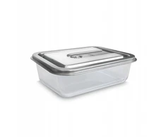 Caso CASO VacuBoxx Inox XL 4,5 – 4,5 l stiklinis vakuumavimo indas su nerūdijančio plieno dangčiu