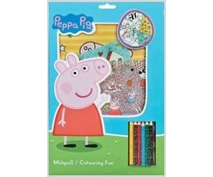 Cass Film Peppa Pig dažymo rinkinys 33vnt