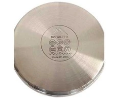 CASSEROLE WITH LID2.5L 18X10.5 DOMOLETTI