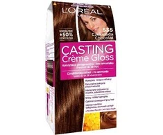 L'Oreal Casting Kremo blizginimo kremas Dažymas kremas Nr 535 Šokoladas