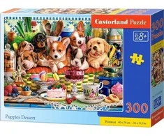 Castorland dėlionė Puppies Dessert 300 det.