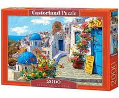 Castorland Dėlionė 2000 vnt. - Pavasaris Santorini