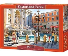 Castorland Dėlionė 3000 vnt. - Trevi fontanas