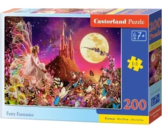 Castorland Dėlionė 200 vnt. - Fėjų fantazijos