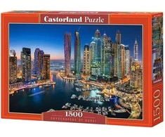 Castorland Dėlionė 1500 vnt. - Dubajaus dangoraižiai