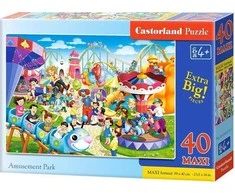 Castorland Dėlionė 40 vnt. - Pramogų parkas