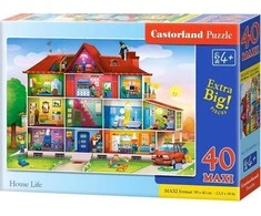Castorland Dėlionė 40 vnt. - Namas