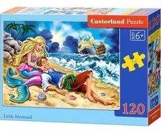 Dėlionė Castorland Puzzle Little Mermaid 120 dalys (261562)