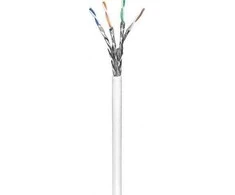 Wentronic Skrętka CAT6 S/FTP AWG 27/7 Goobay balta 305m
