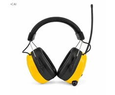 Cat Ear Ausinės su katės ausimis, apsauginės, triukšmo slopintuvas, radijas FM/Bluetooth Dewalt (DPG657)