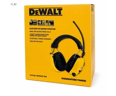 Cat Ear Ausinės su katės ausimis, apsauginės, triukšmo slopintuvas, radijas FM/Bluetooth Dewalt (DPG657)