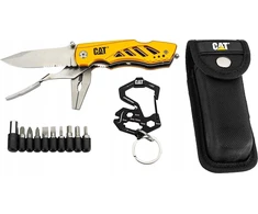 CAT zest. 3 dalių dvigubas daugiafunkcis įrankis su antgaliais