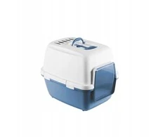 Stefanplast Cat toilet closed Cathy Comfort 58x45x48cm baltas mėlynas