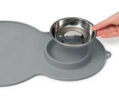 Catit CATIT Silikoninis kilimėlis Rututas, pilkas 46x29cm