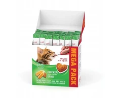 Catit - kreminis aukščiausios kokybės skanėstas katėms - vištiena ir ėriena - didelė pakuotė (50 x 10 g)