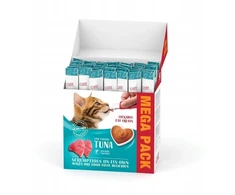 Catit - kreminis aukščiausios kokybės skanėstas katėms - tunas - didelė pakuotė (50 x 10 g)