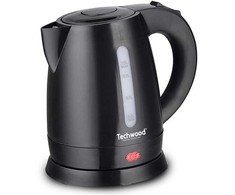 Virtuvinės svarstyklės Techwood | Virdulys | TB-1056 | Electric | 1600 W | 1 L | 360° rotational base | Juodas