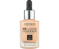 Catrice Hd Liquid Coverage Foundation Lasts Up Tp 24h 030 Sand rusvai gelsvas Makiažo pagrindas 30ml