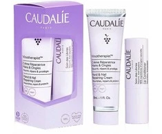 Caudalie Vinotherapist Hand and Nail Repair Kreminis 30 ml + Lip Care 4.5 g rankų kremo ir lūpų balzamo rinkinys