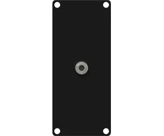 Caymon CAYMON CASY136/B Panel CASY 3,5 mm lizdo jungtis – 3 kontaktų susukta jungtis, 1 modulis, juoda