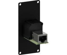 Caymon CAYMON CASY167/B CASY skydelis su praėjimu: etherCON – RJ45, 1 modulis, juoda versija