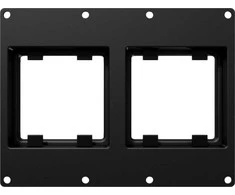 Caymon CAYMON CASY303/B CASY montavimo rėmas su dviem skylutėmis 45x45 mm, 3 modulių, juodas