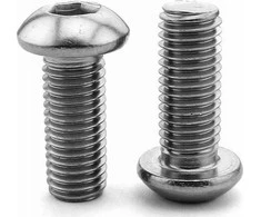 Caymon CAYMON KS500 Sraigtas M5 x 16mm DIN7985, fosfatuotas, juodas + nailoninis poveržlė, 100 vnt.