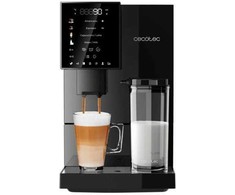 Kavos aparatas Cecotec | Cremmaet Compactccino Connected | Slėgis 19 bar | Su pieno plakikliu | Super-automatinis | Juodas