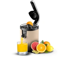 Citrusinių vaisių sulčiaspaudė Cecotec Xqueeze RetroJuice 600 Beżowa