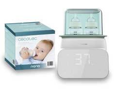 Buteliuko šildiklis podwójny, sterylizator Cecotec Nana BabyCare Double BottleWarmer