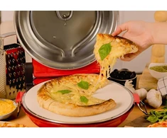 Cecotec Piec do pizzy Fun Pizza&amp;Co Mamma Mia średnica 32 cm Cecotec Raudona