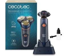 Cecotec Skustuvas | PrecisionCare Aliuminio Pro | Veikimo laikas (maks.) 80 min | Šlapias ir sausas | Mėlyna