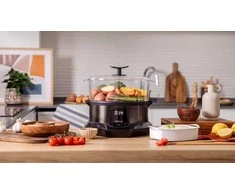Garų puodas Cecotec maisto garintuvas | Vapovita 3000 Pro | 1000 W | Krepšelių skaičius: 3