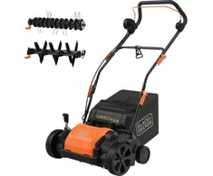 Black &amp; Decker Juodas &amp; Decker Juodas+DECKER VERTIKUTUOTUVO / AERATORIUS 1200W 32cm BEOEP320 35l