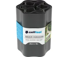 Obrzeże Sodo apvadas 25 cm x 9 m Cellfast grafito spalvos