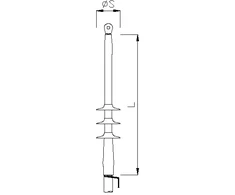 Cellpack Oro linijos galvutė 1 gyslos CHE-F 24kV 70-24 (194064)