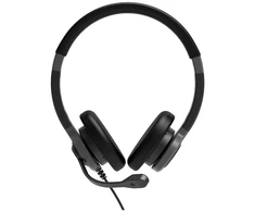 Ausinės PORT CONNECT | Stereo USB Headphone PRO ON'R 300 | su laidu | On-ear | Juodas | Noise canceling