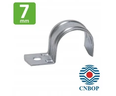 Celo 97F CELO Viengubas laikiklis F 7mm kabeliui, metalinis, CNBOP, 100 vnt.