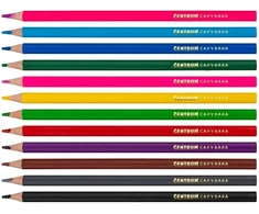 Centrum Colour pencils plastikas 12COL Capybara