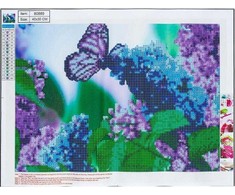Centrum Deimantinė mozaika 5D - Butterfly 30x40 80889